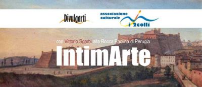 Sgarbi inaugura a Perugia “Intimarte”, la mostra per artisti affermati e emergenti